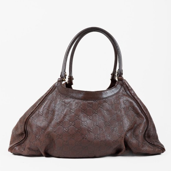 Gucci Guccissima Brown D-Ring Hobo - Picture 4 of 11